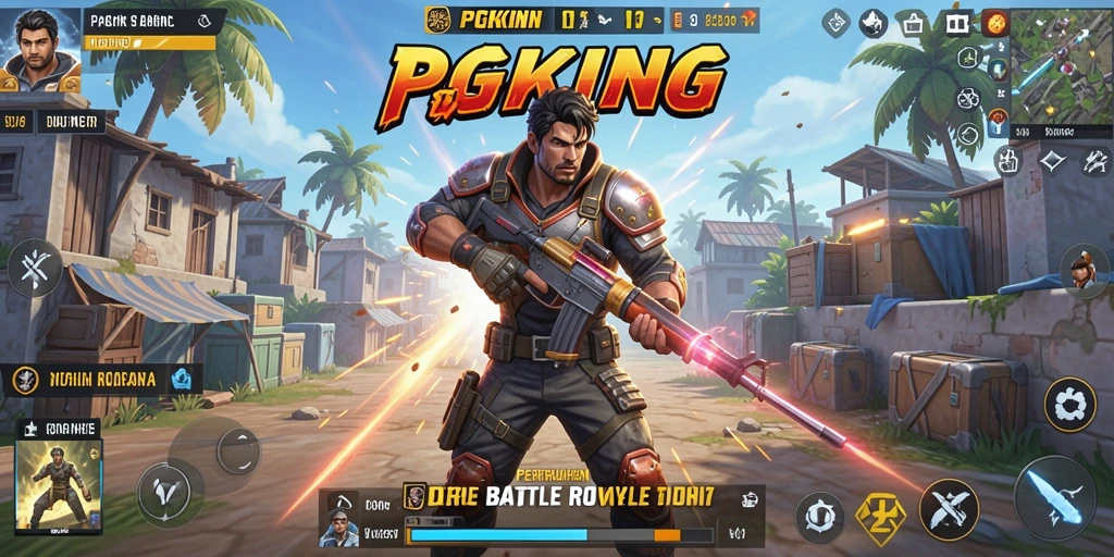 Tampilan luar biasa dari aksi Battle Royale di PGKING.