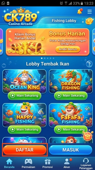 Proses instalasi aplikasi di ck789 yang sederhana dan cepat.